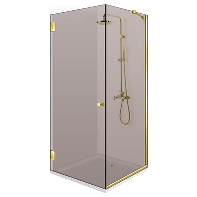 Cabina dus cu usa batanta #Bronz