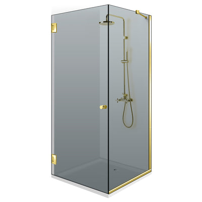 Cabina dus cu usa batanta #Gri