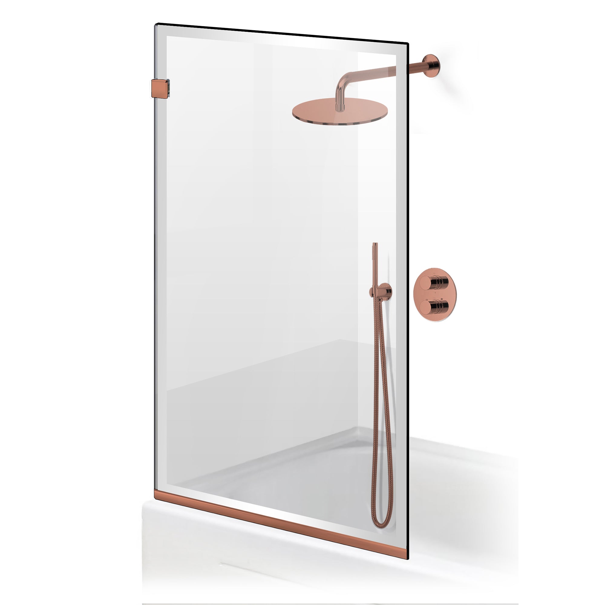 Bath screen, Bath screen Stainless steel