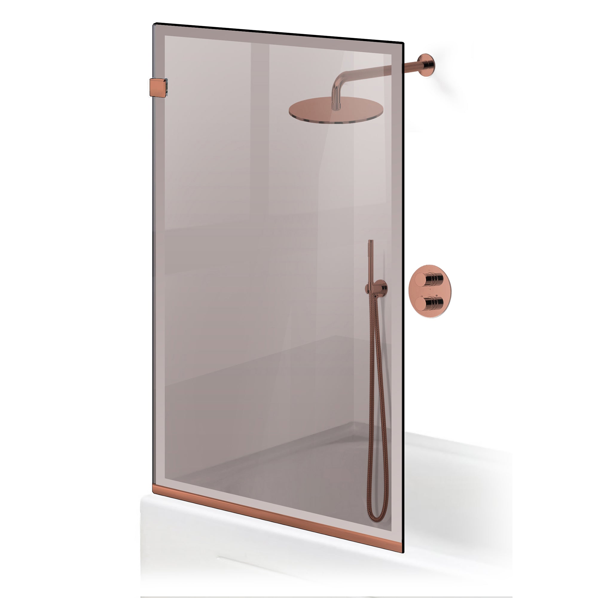 Bath screen, Bath screen Stainless steel