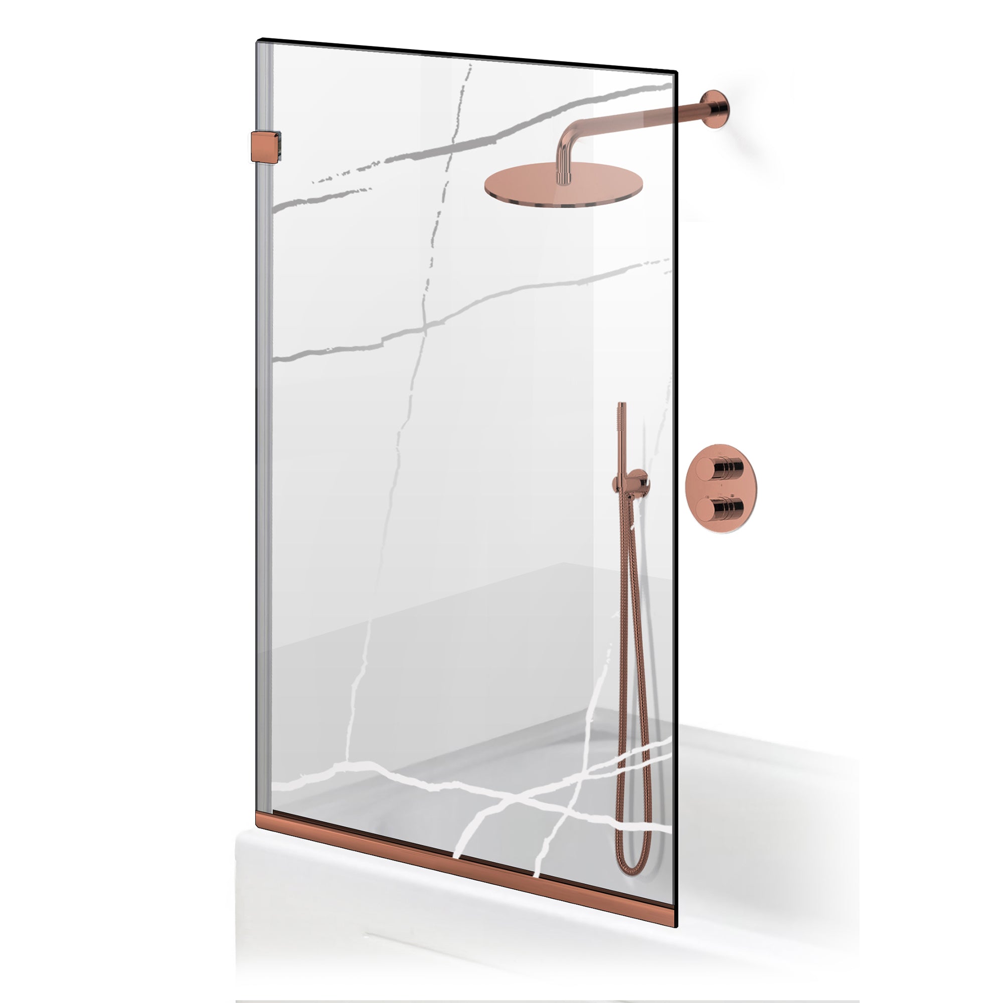 Bath screen, Bath screen Stainless steel