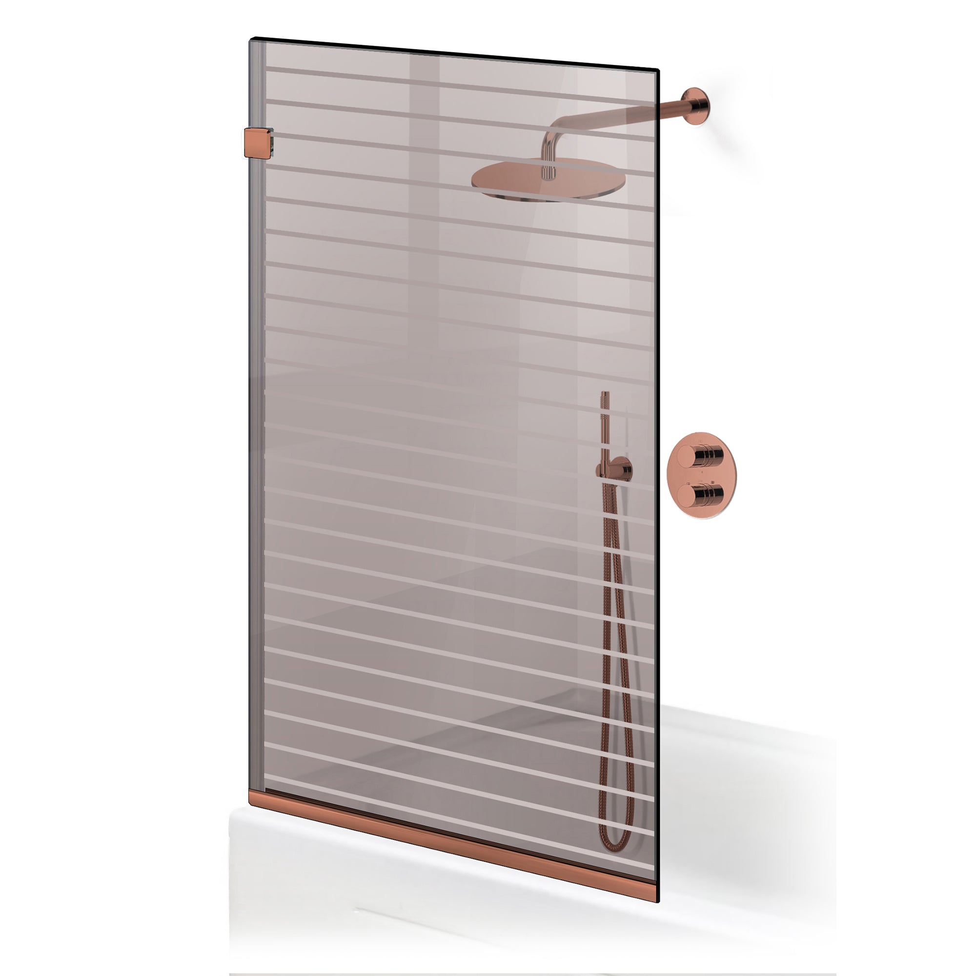 Bath screen, Bath screen Stainless steel