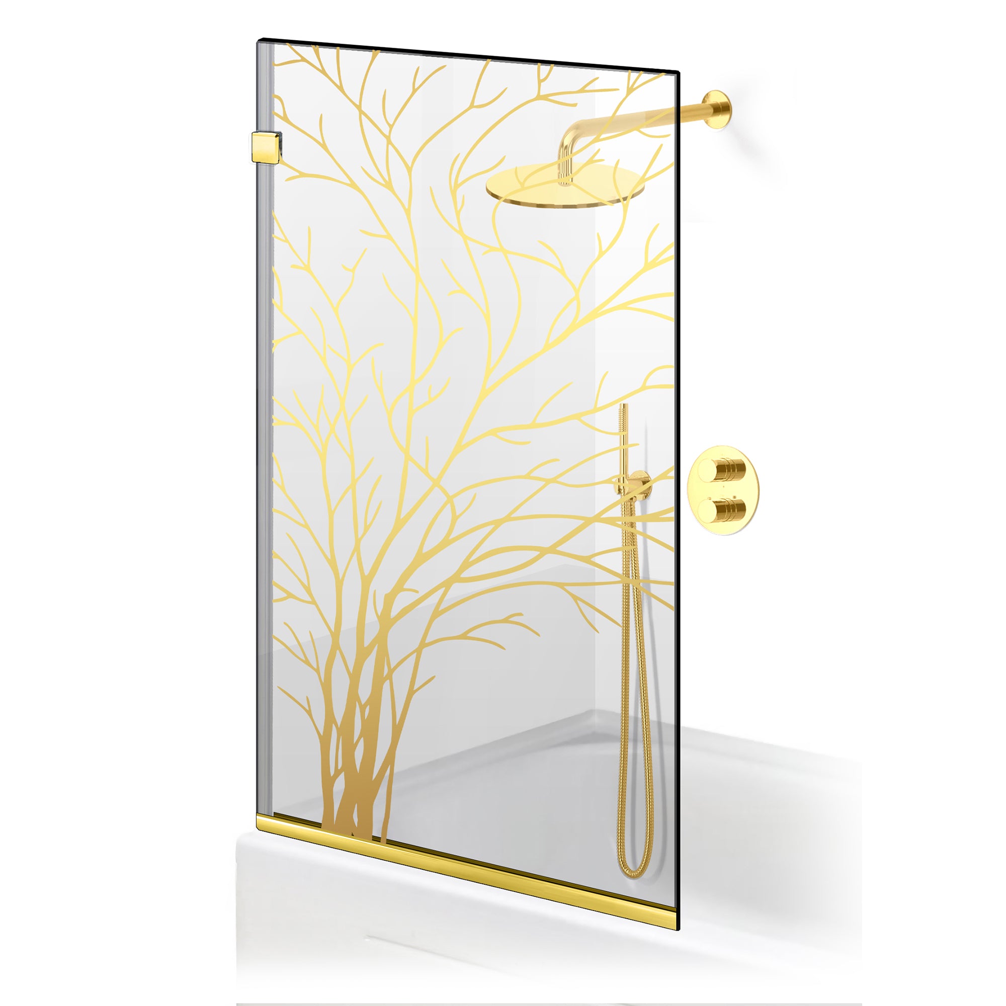 Bath screen, Bath screen Stainless steel