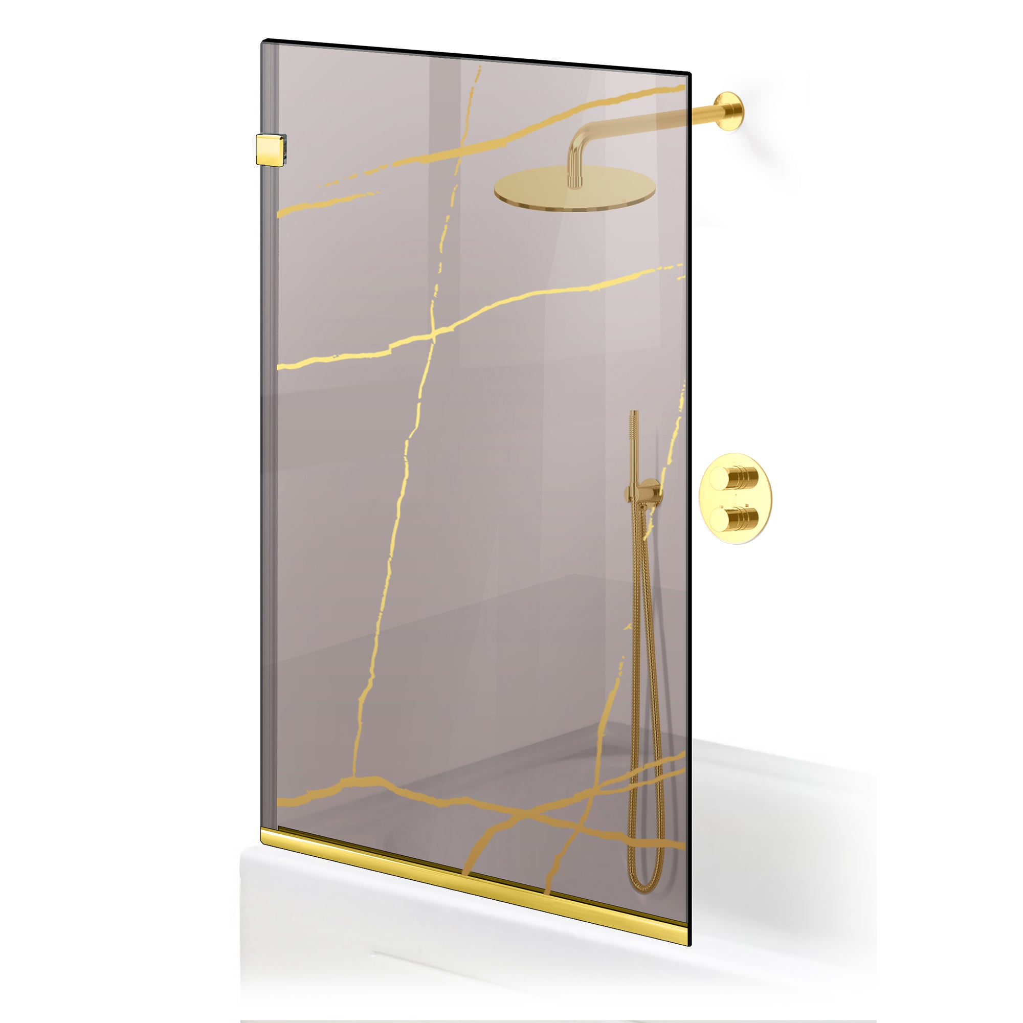 Bath screen, Bath screen Stainless steel