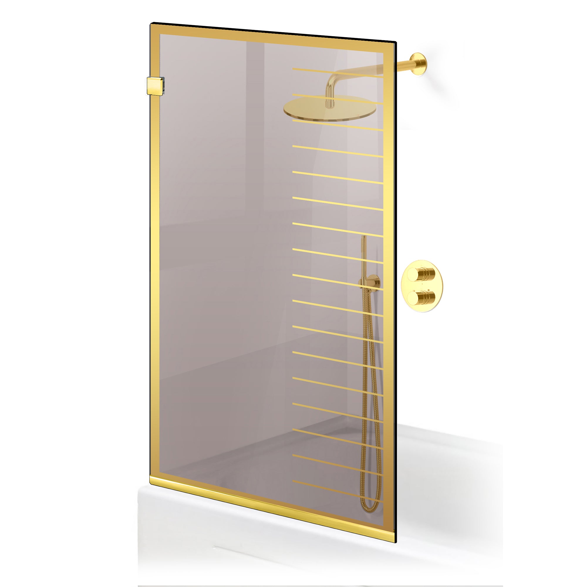 Bath screen, Bath screen Stainless steel