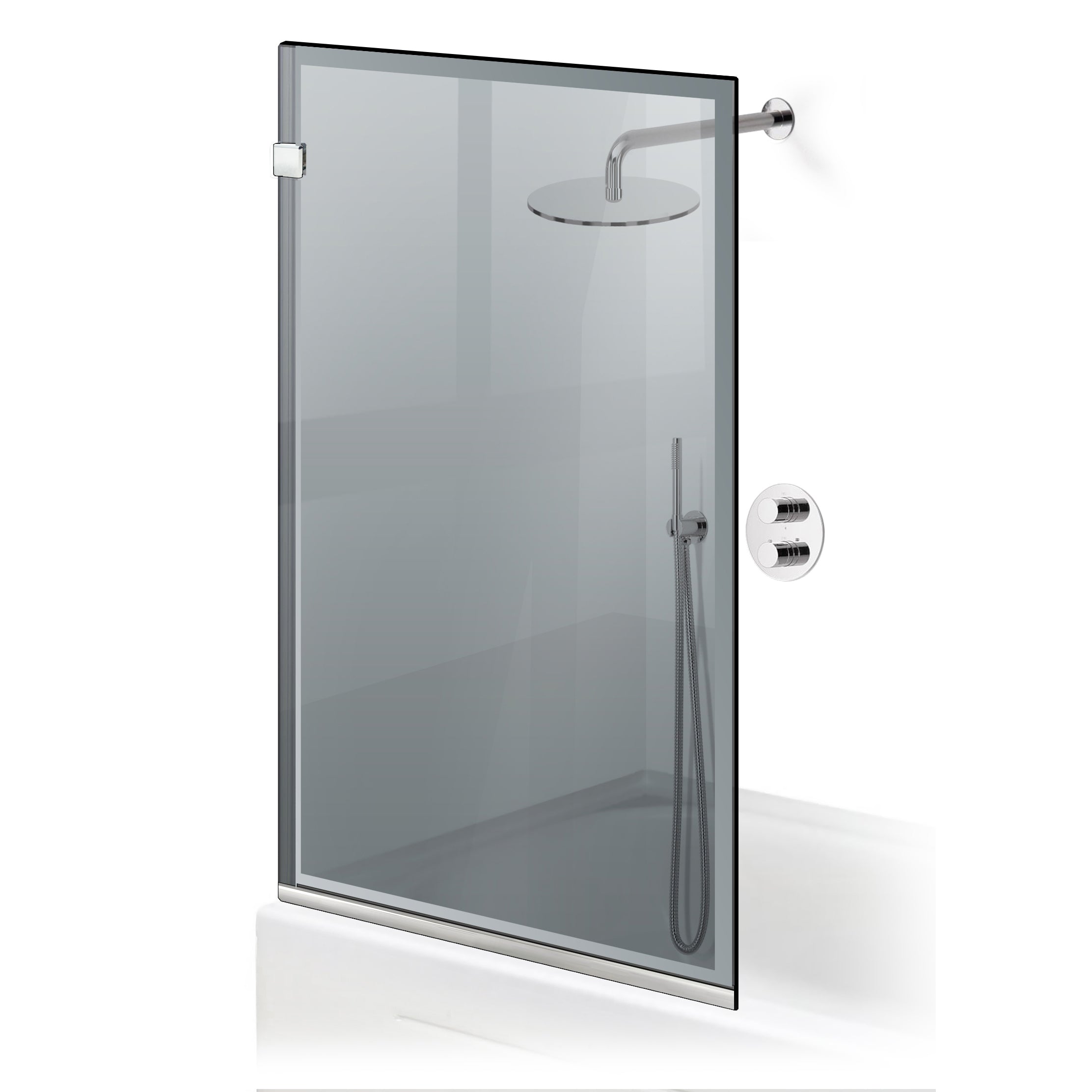 Bath screen, Bath screen Stainless steel