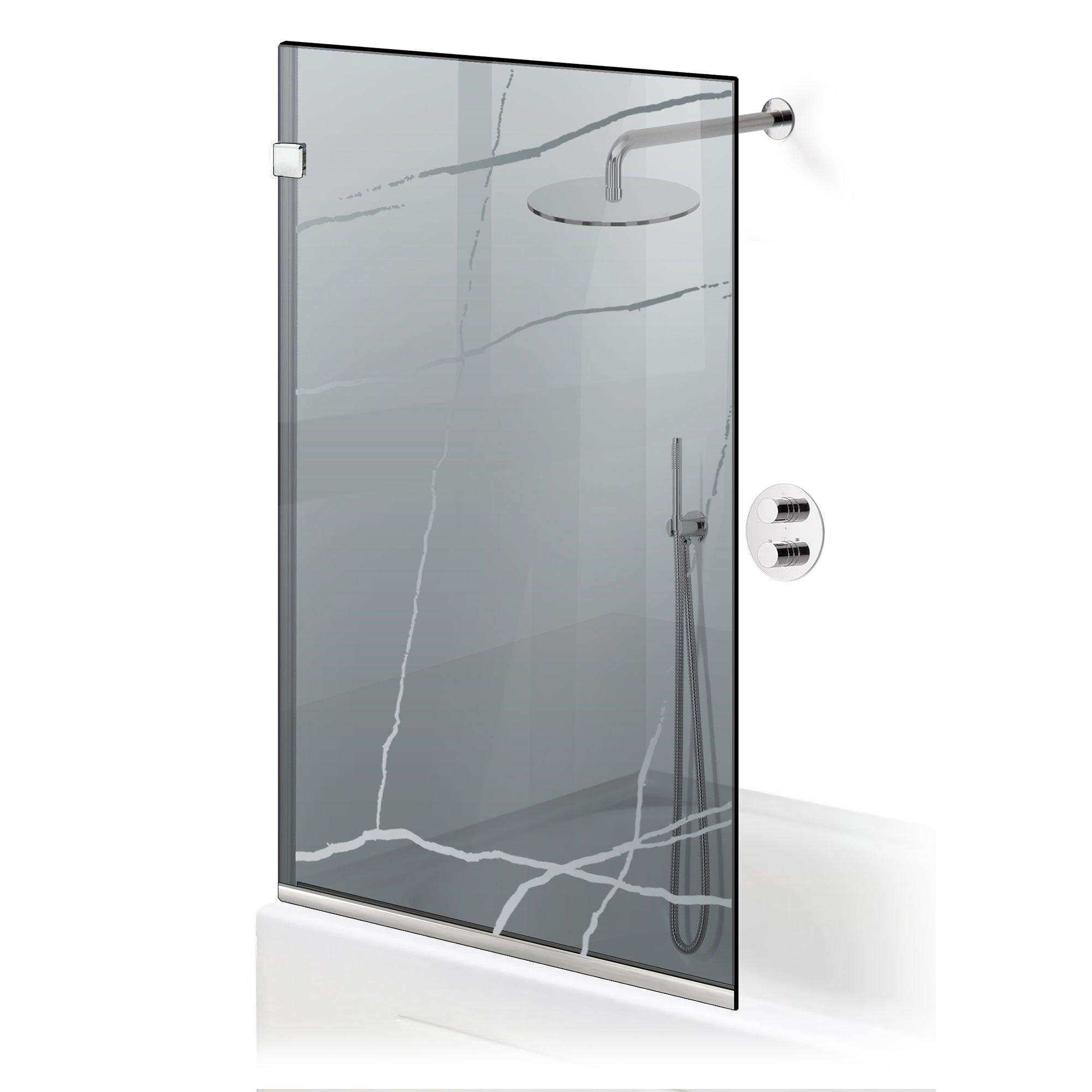 Bath screen, Bath screen Stainless steel