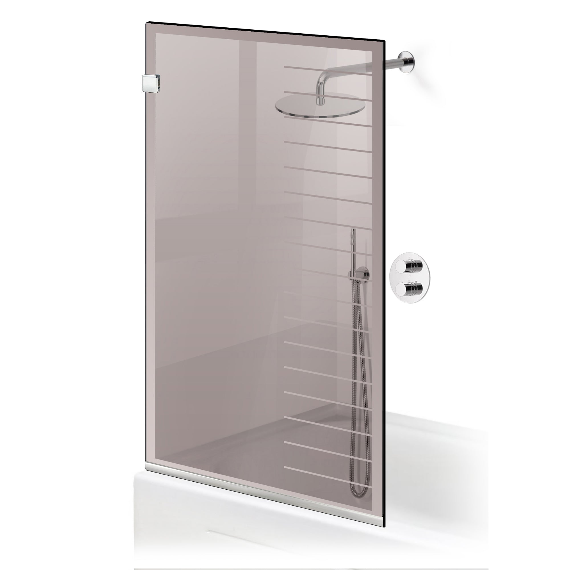 Bath screen, Bath screen Stainless steel