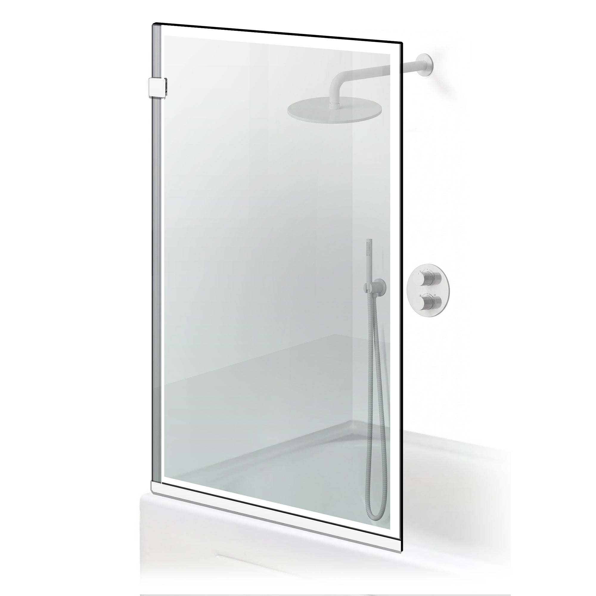 Bath screen, Bath screen Stainless steel