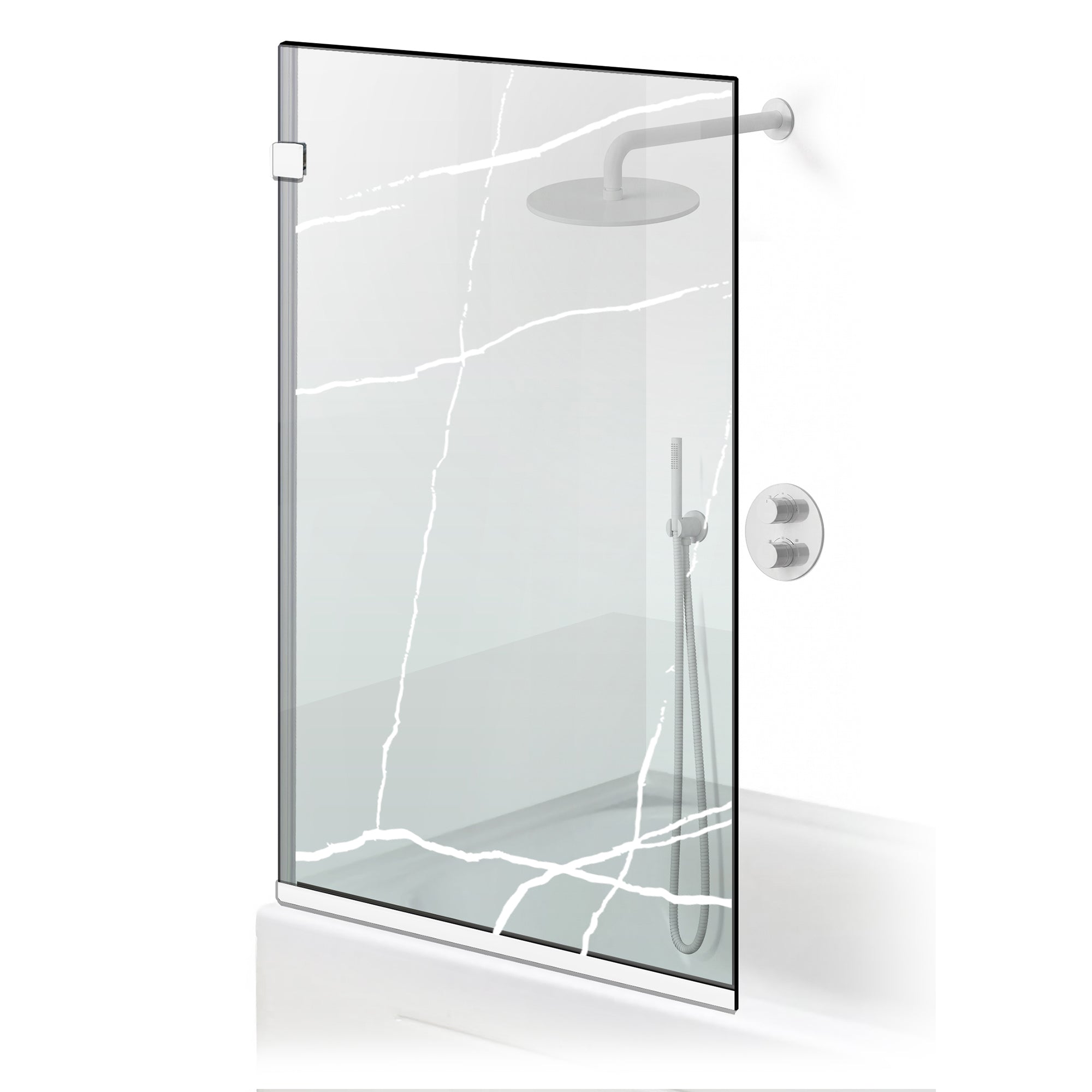 Bath screen, Bath screen Stainless steel