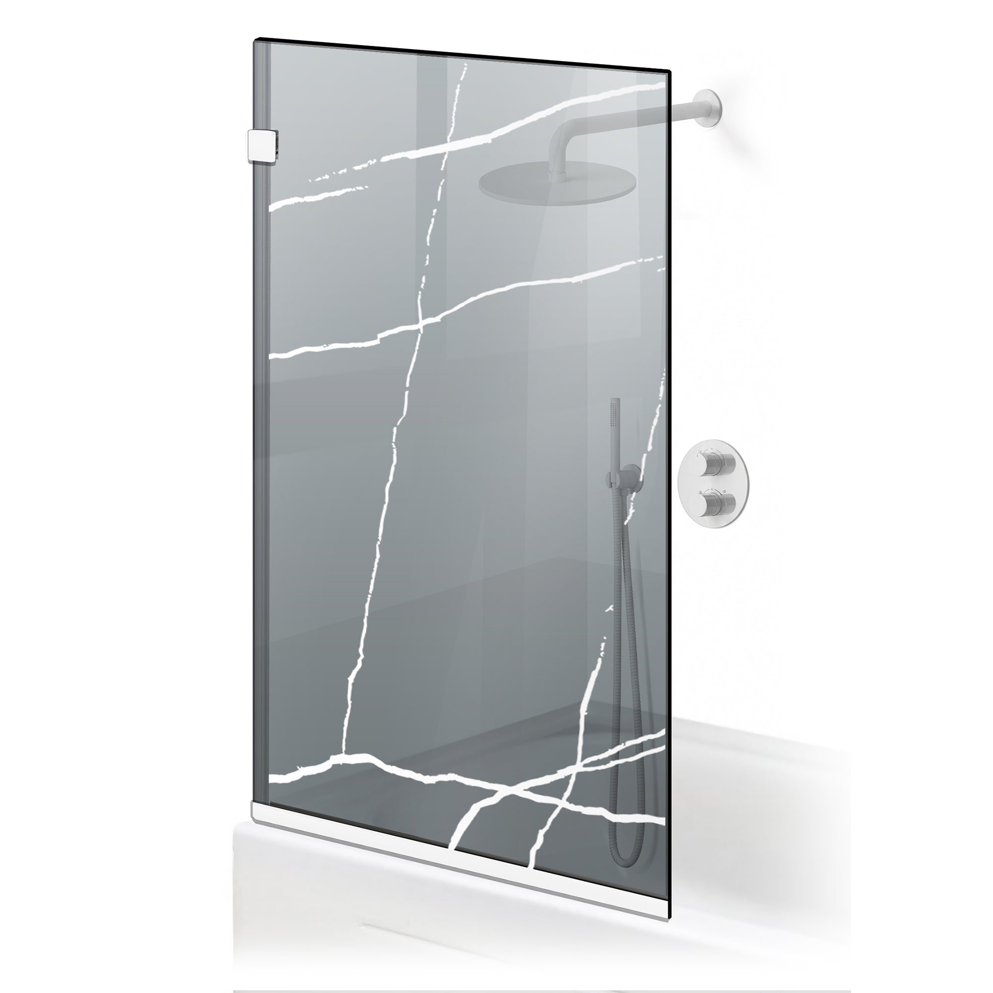 Bath screen, Bath screen Stainless steel
