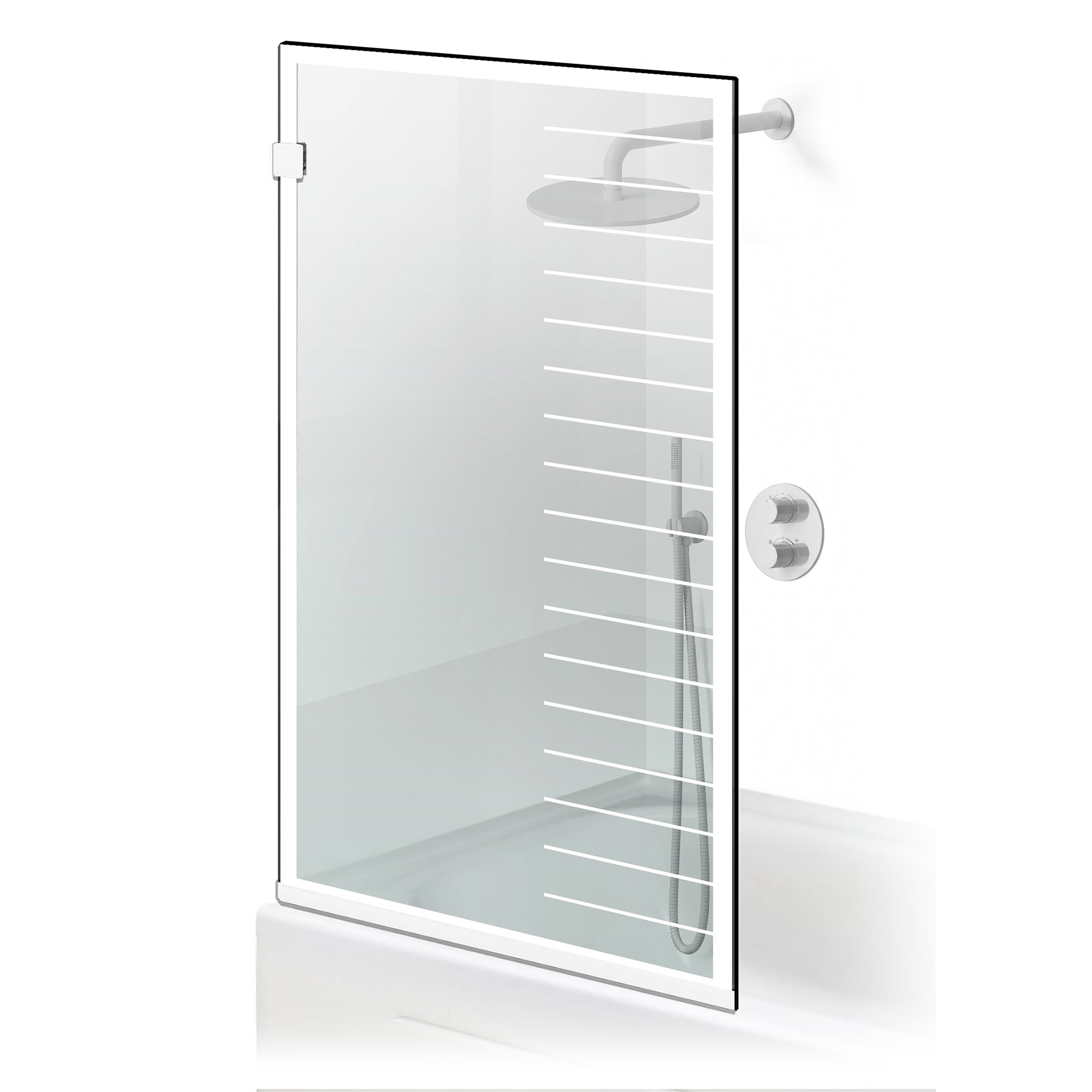 Bath screen, Bath screen Stainless steel