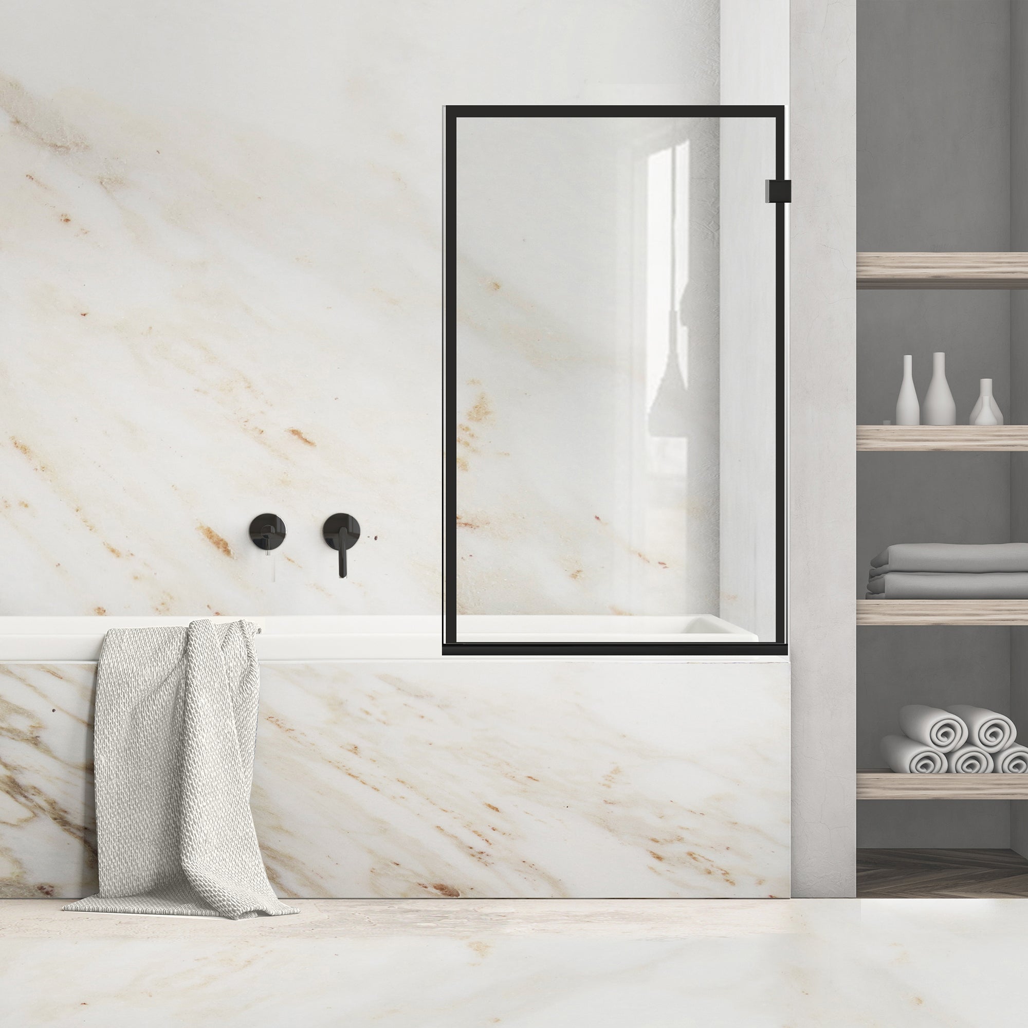 Bath screen, Bath screen Stainless steel