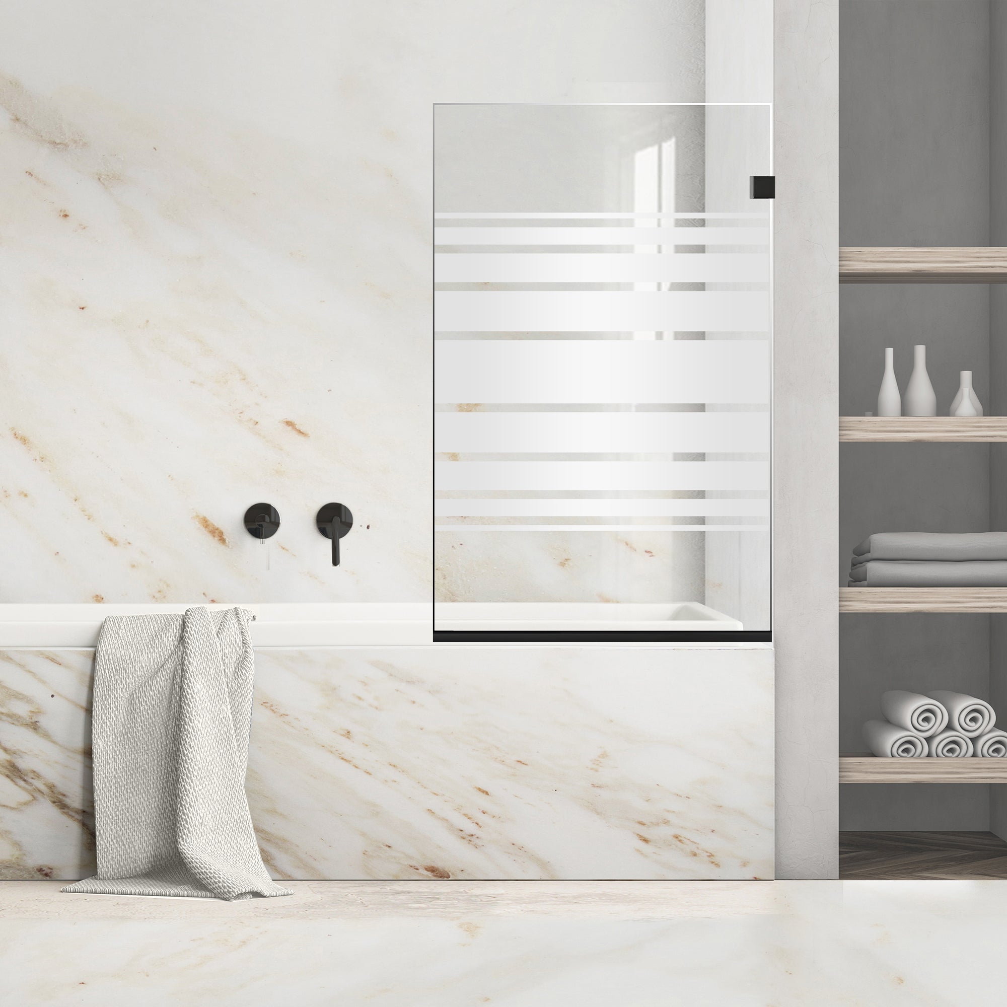 Bath screen, Bath screen Stainless steel