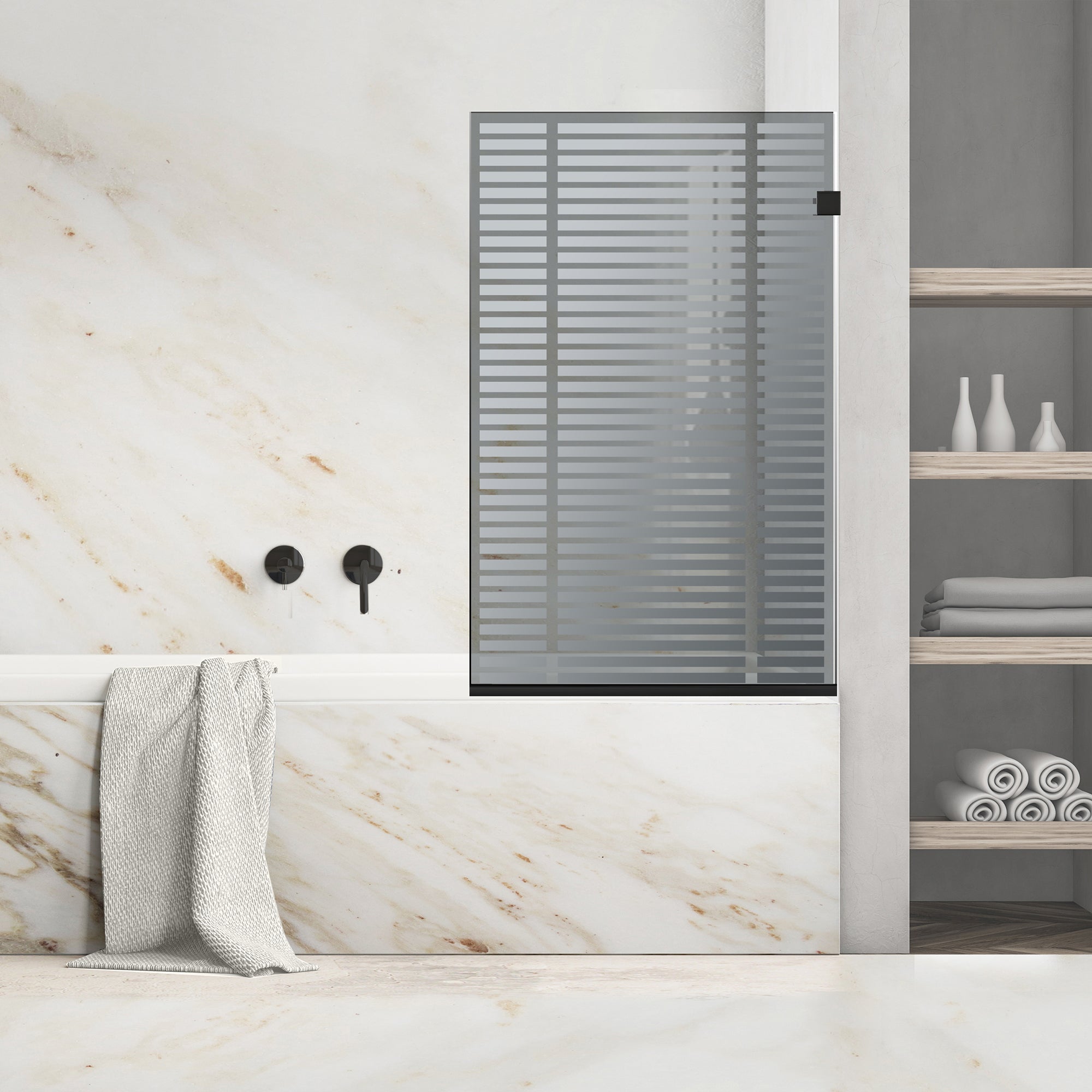 Bath screen, Bath screen Stainless steel