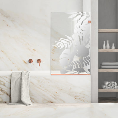 Bath screen, Bath screen Stainless steel