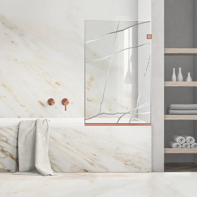 Bath screen, Bath screen Stainless steel