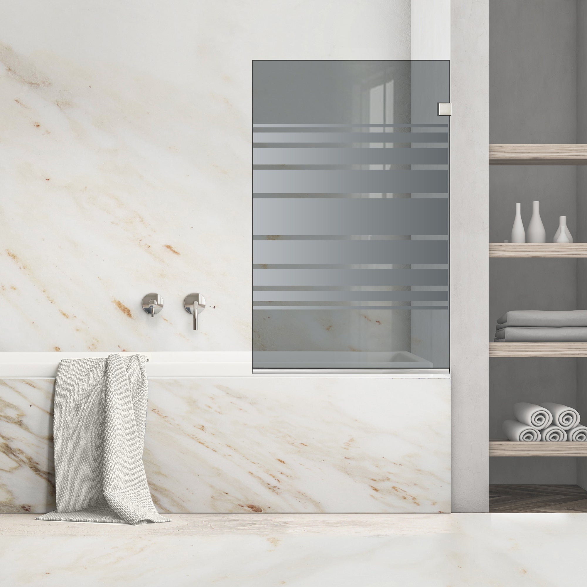 Bath screen, Bath screen Stainless steel