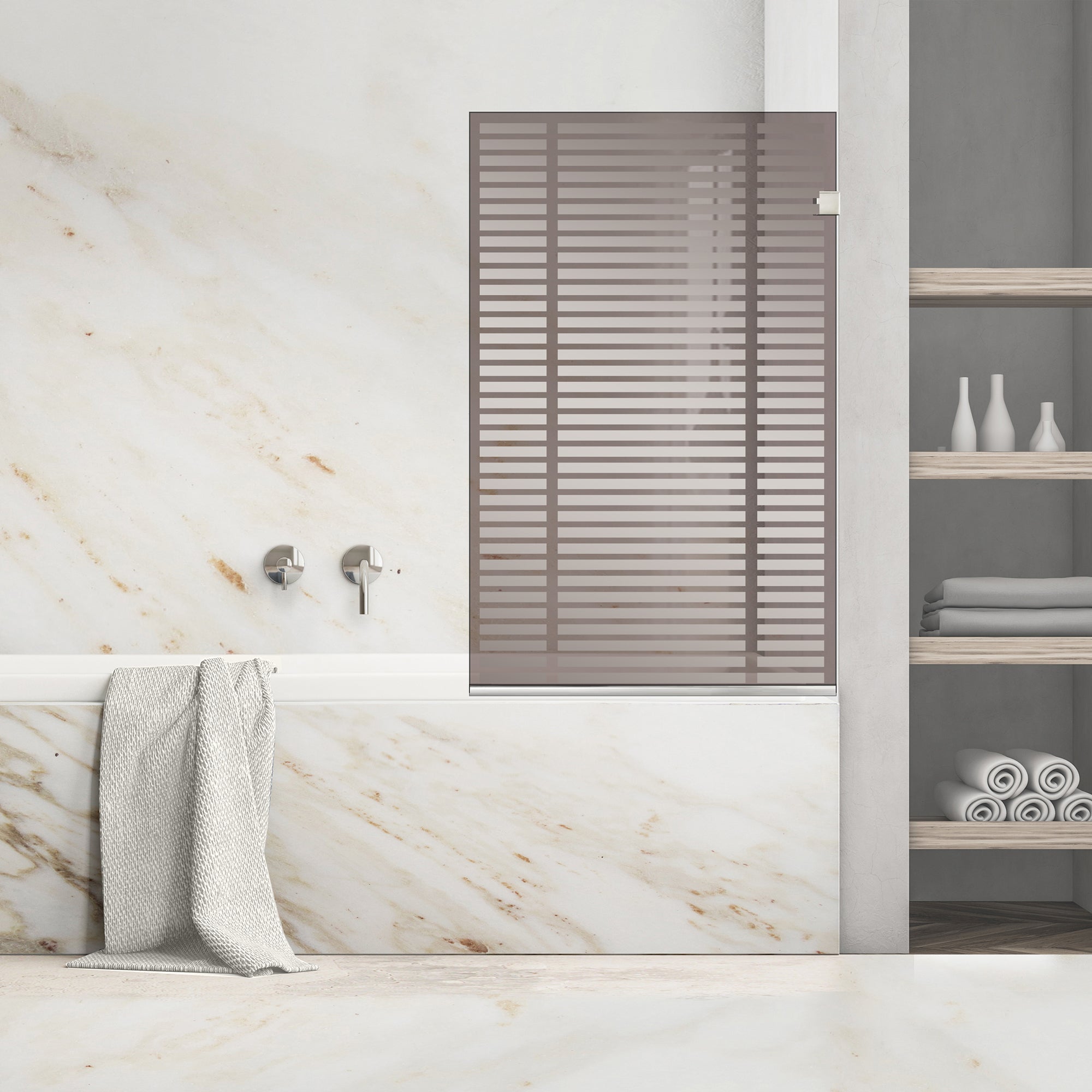 Bath screen, Bath screen Stainless steel