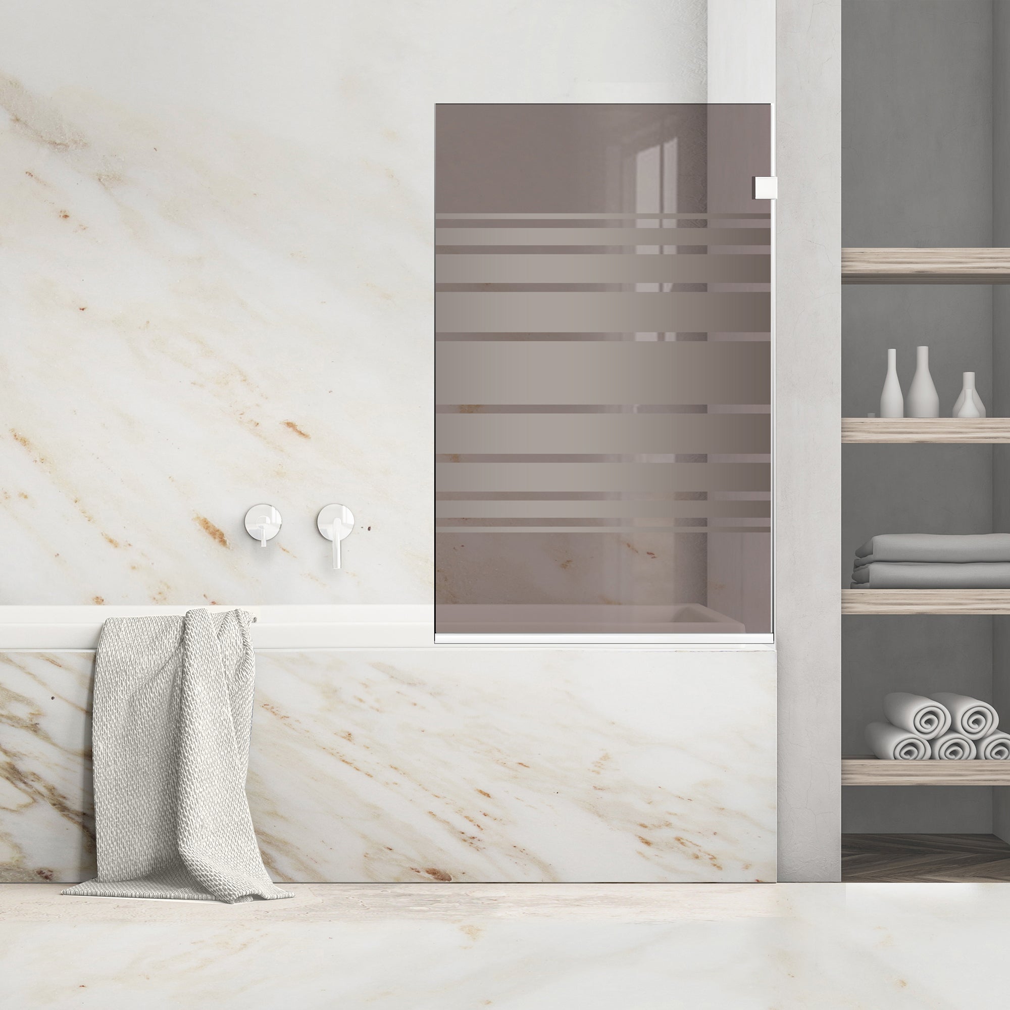 Bath screen, Bath screen Stainless steel