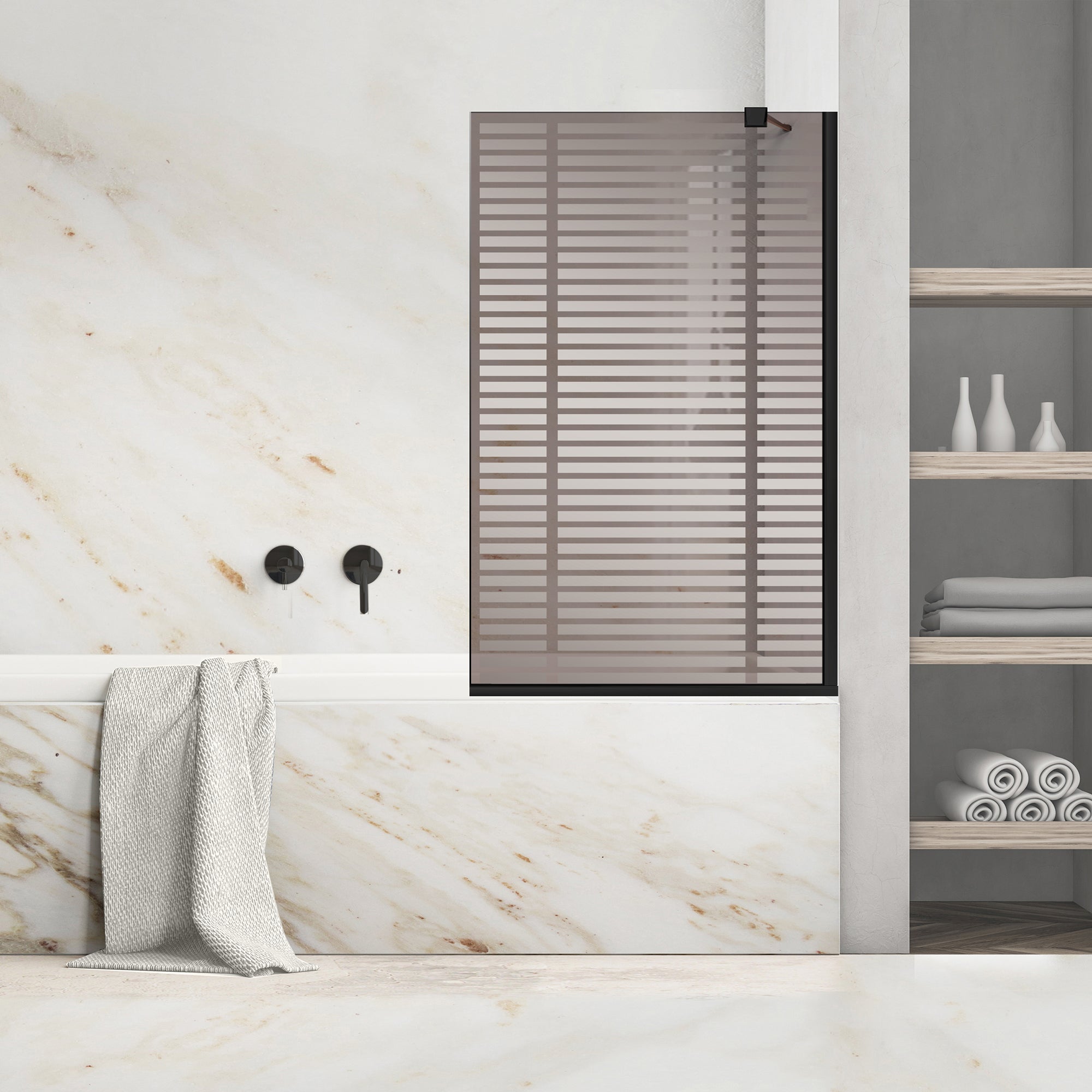 Bath screen, Bath screen Stainless steel