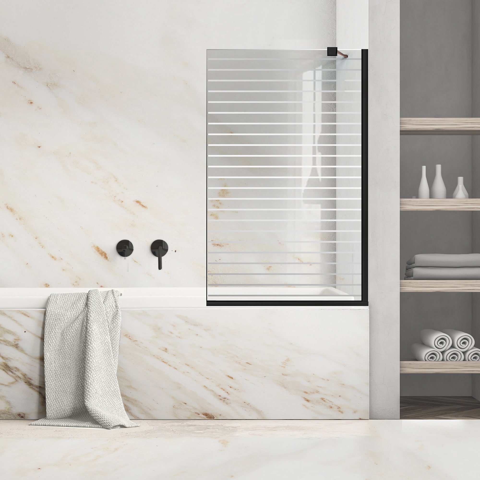 Bath screen, Bath screen Stainless steel