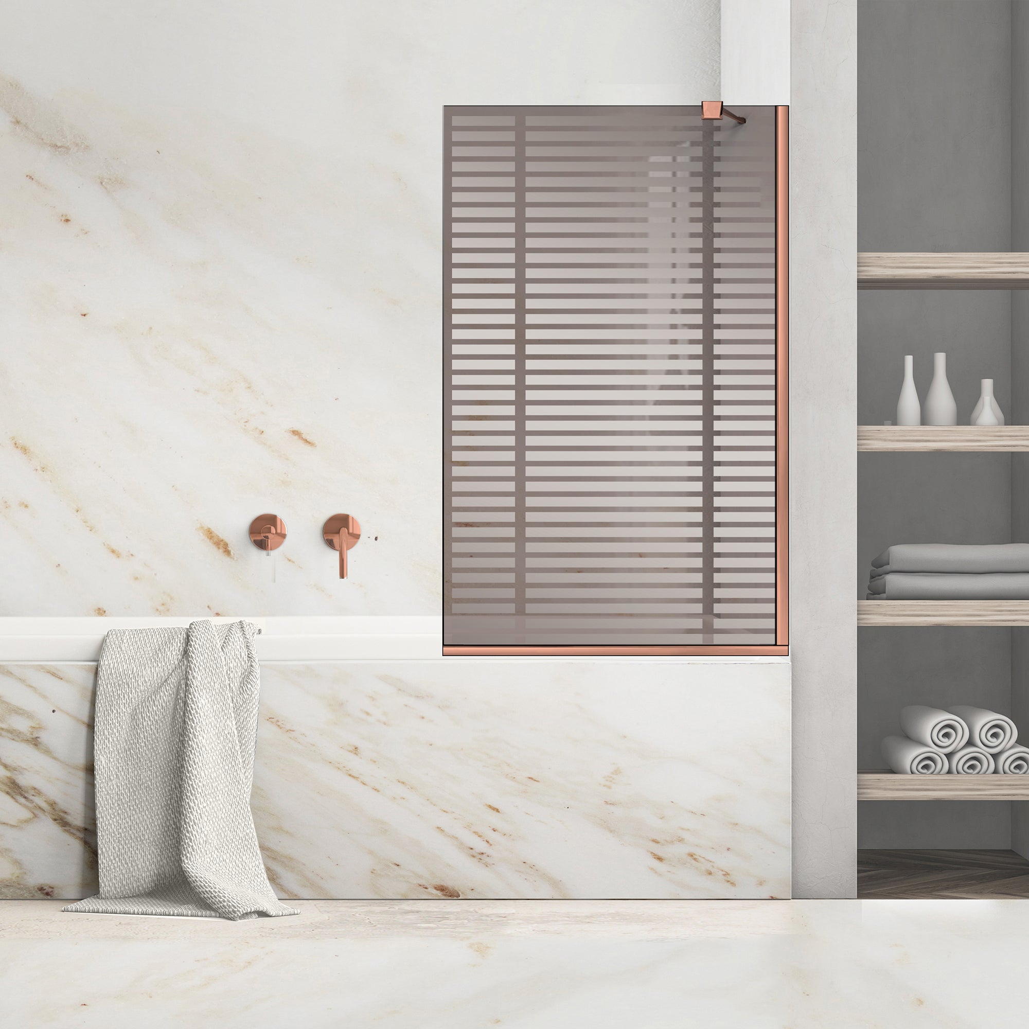 Bath screen, Bath screen Stainless steel