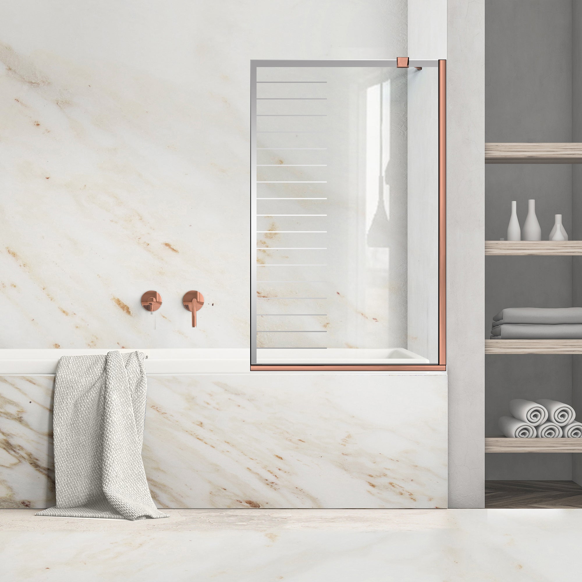 Bath screen, Bath screen Stainless steel
