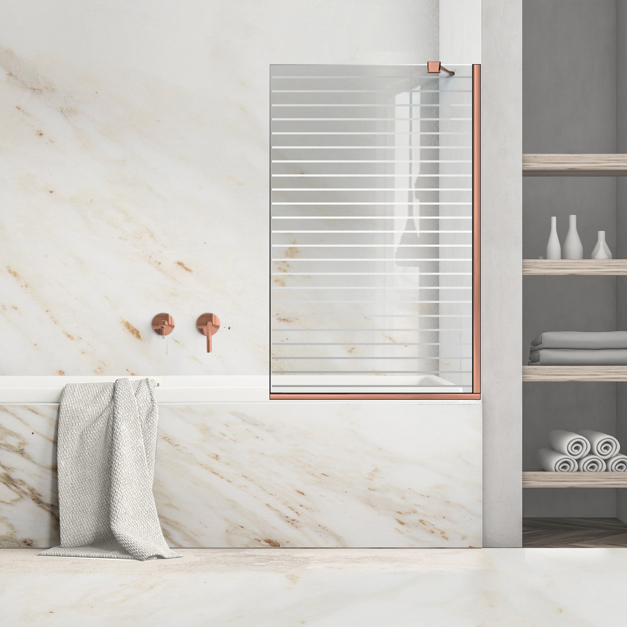 Bath screen, Bath screen Stainless steel