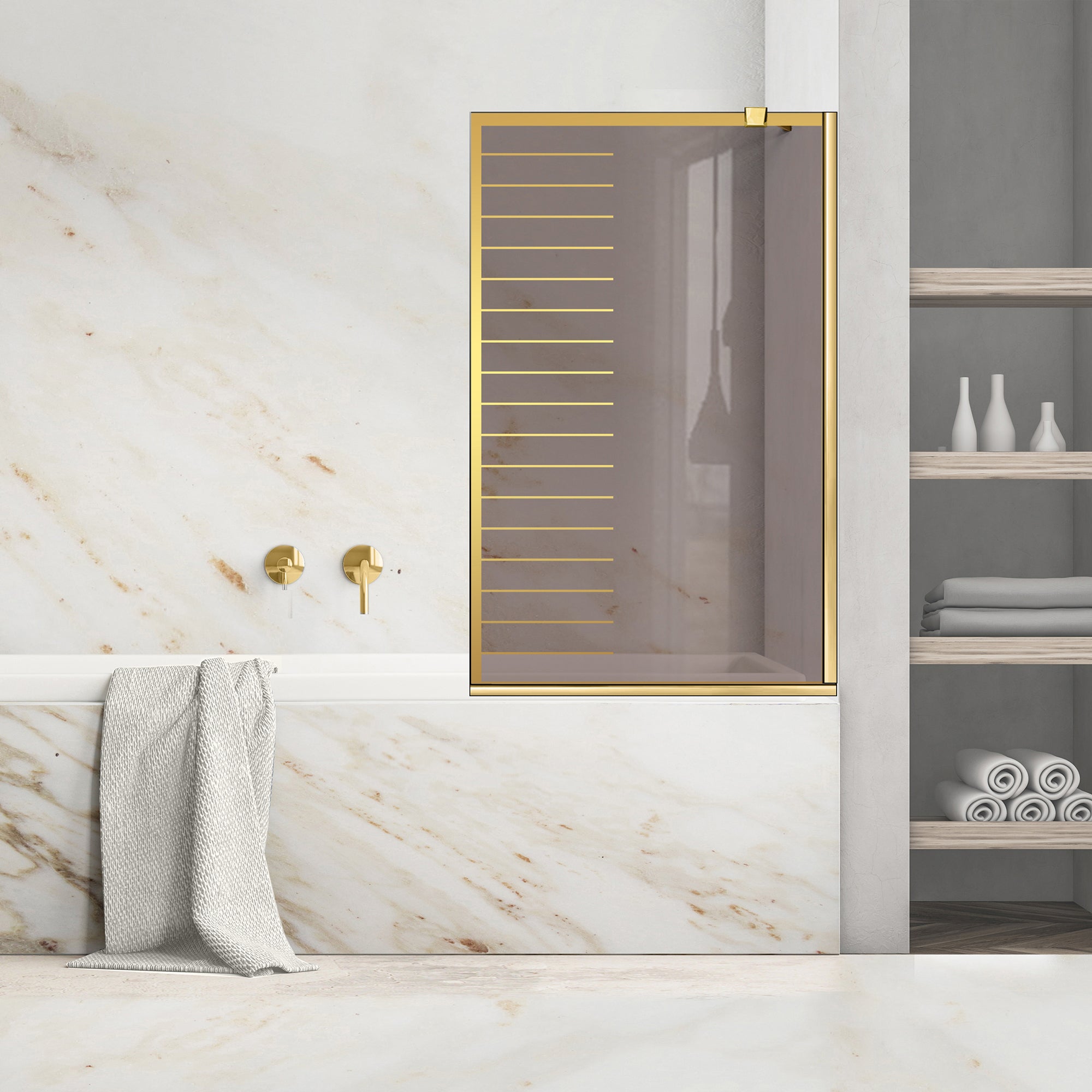 Bath screen, Bath screen Stainless steel