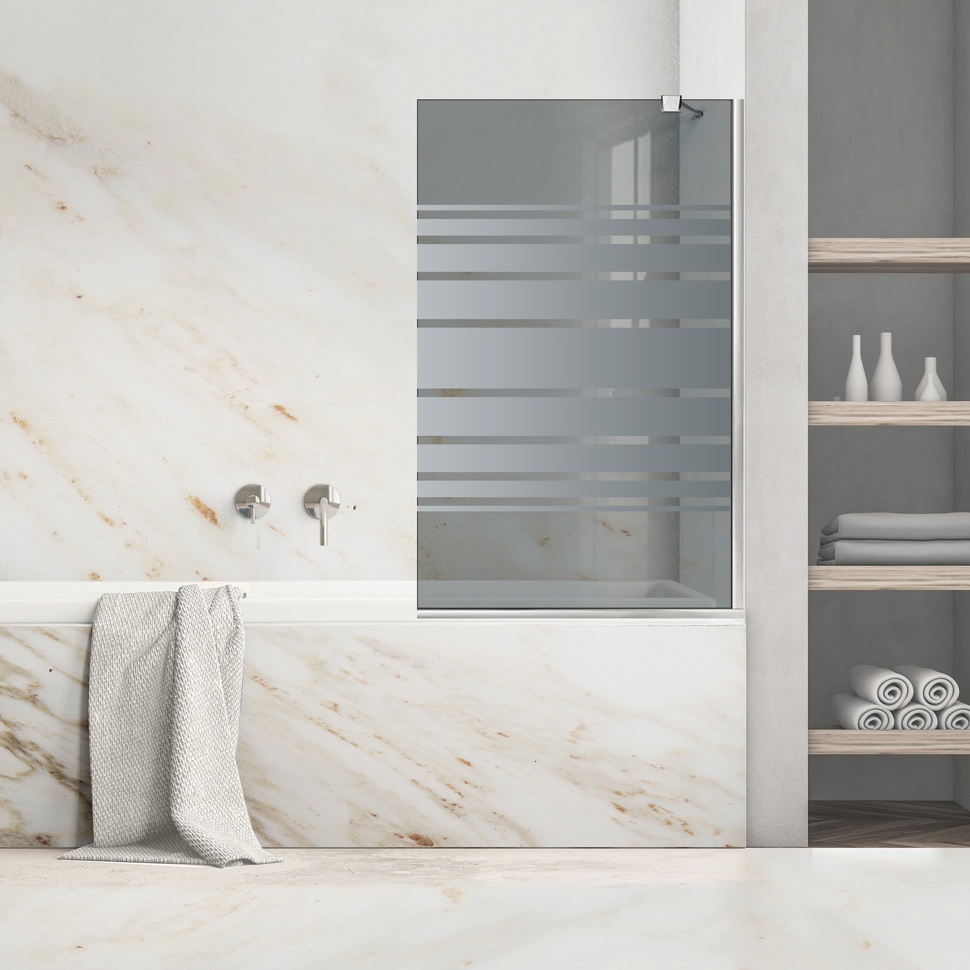 Bath screen, Bath screen Stainless steel