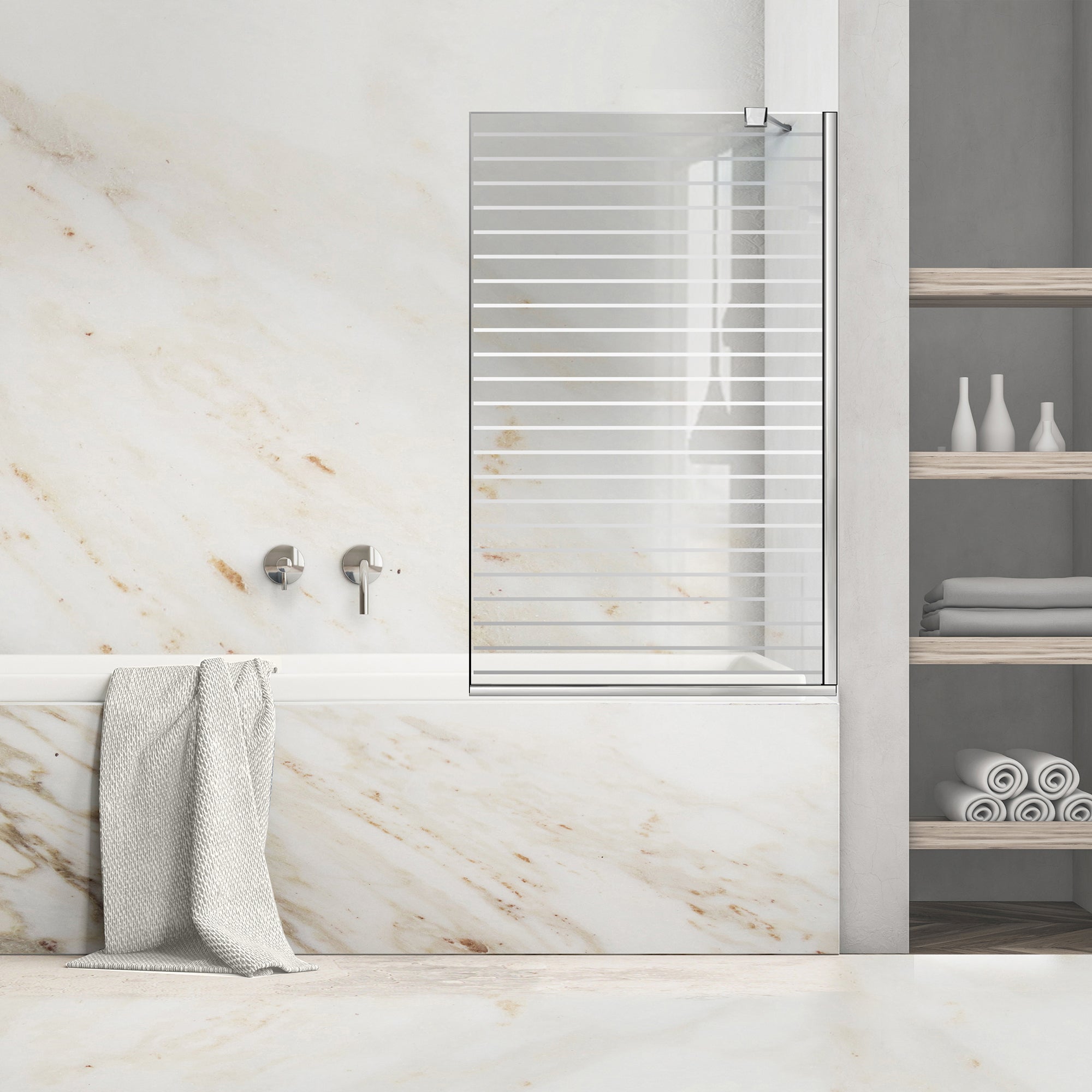 Bath screen, Bath screen Stainless steel