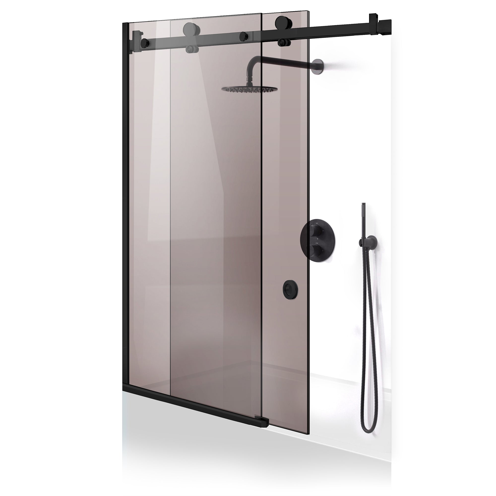 Bath screen, Bath screen Stainless steel #Bronze