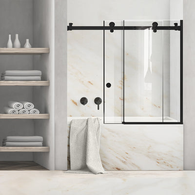 Bath screen, Bath screen Stainless steel #Clear