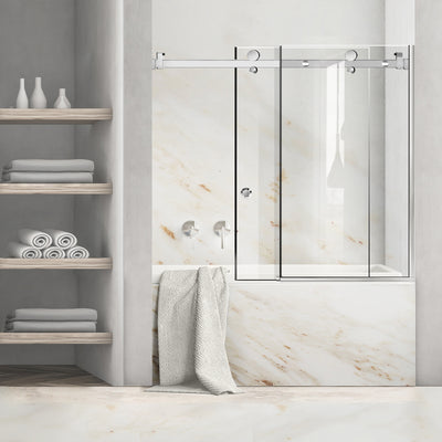 Bath screen, Bath screen Stainless steel #Clear