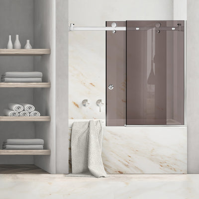 Bath screen, Bath screen Stainless steel #Bronze
