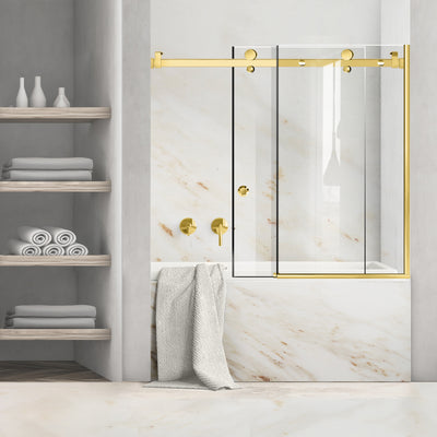 Bath screen, Bath screen Stainless steel #Clear