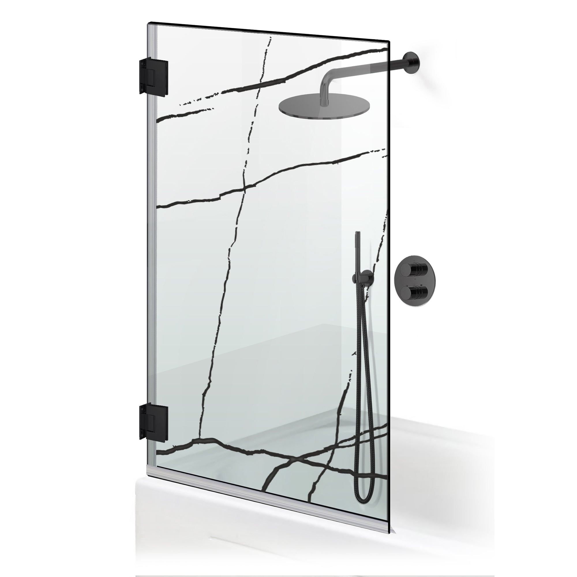 Bath screen, Bath screen Stainless steel