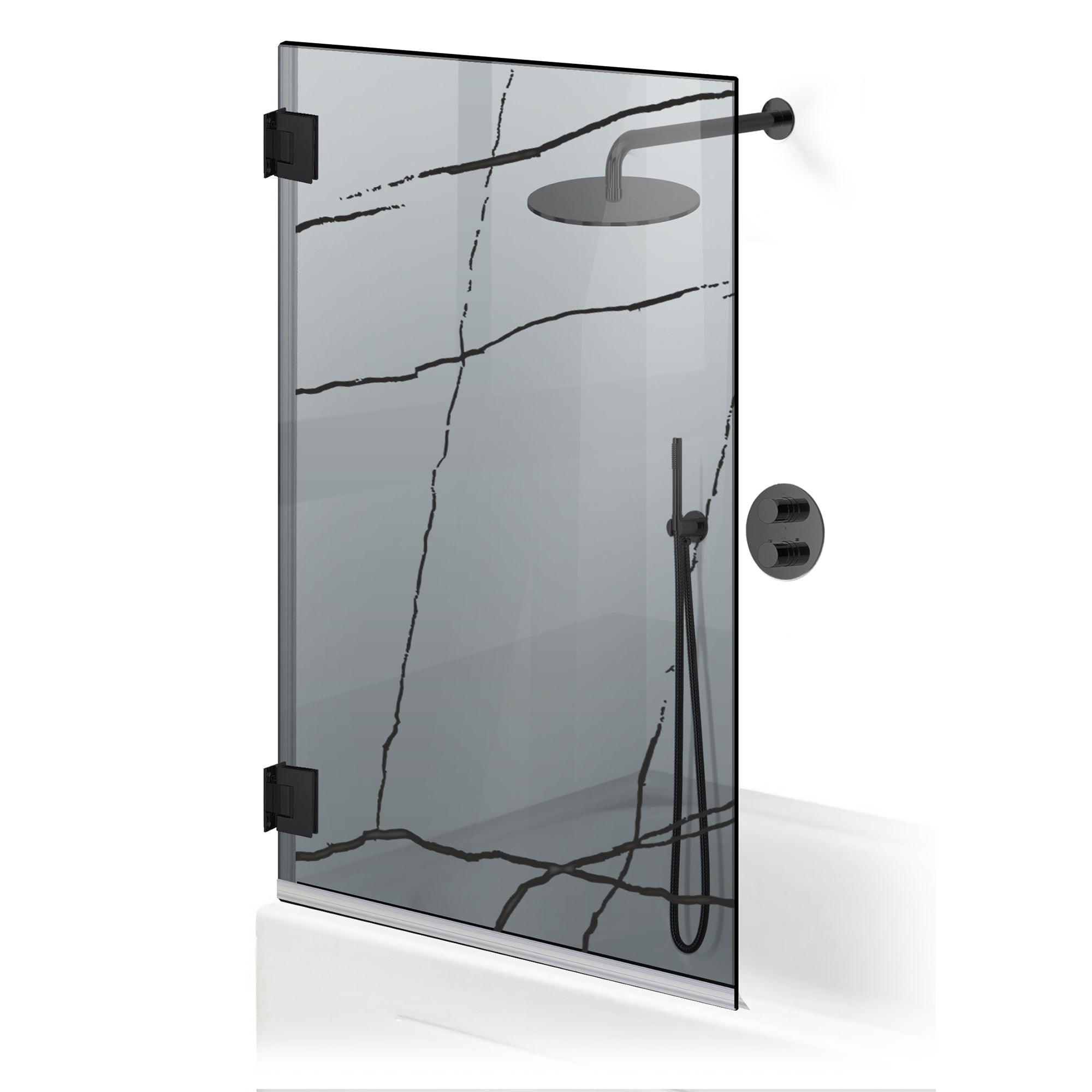 Bath screen, Bath screen Stainless steel