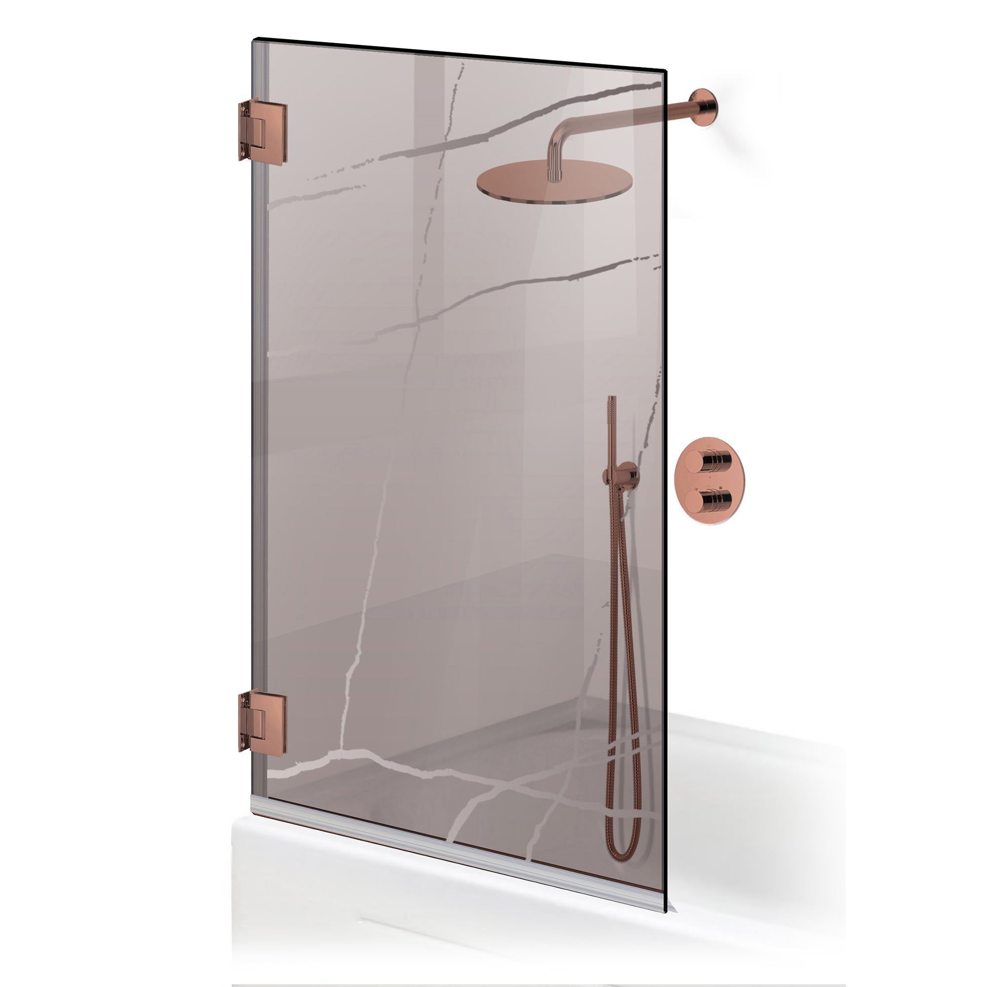Bath screen, Bath screen Stainless steel