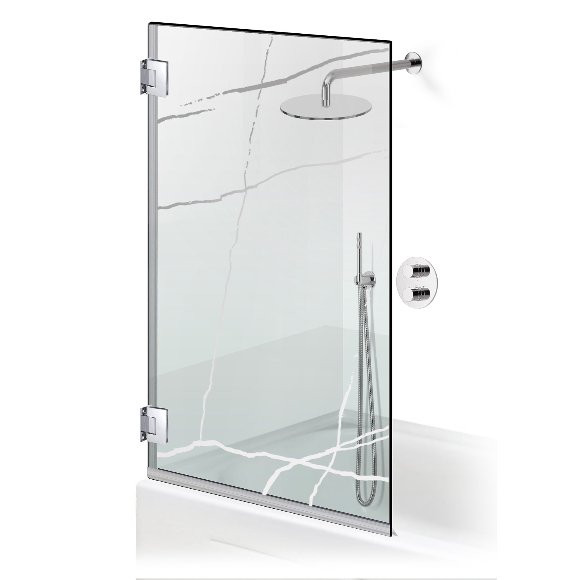 Bath screen, Bath screen Stainless steel