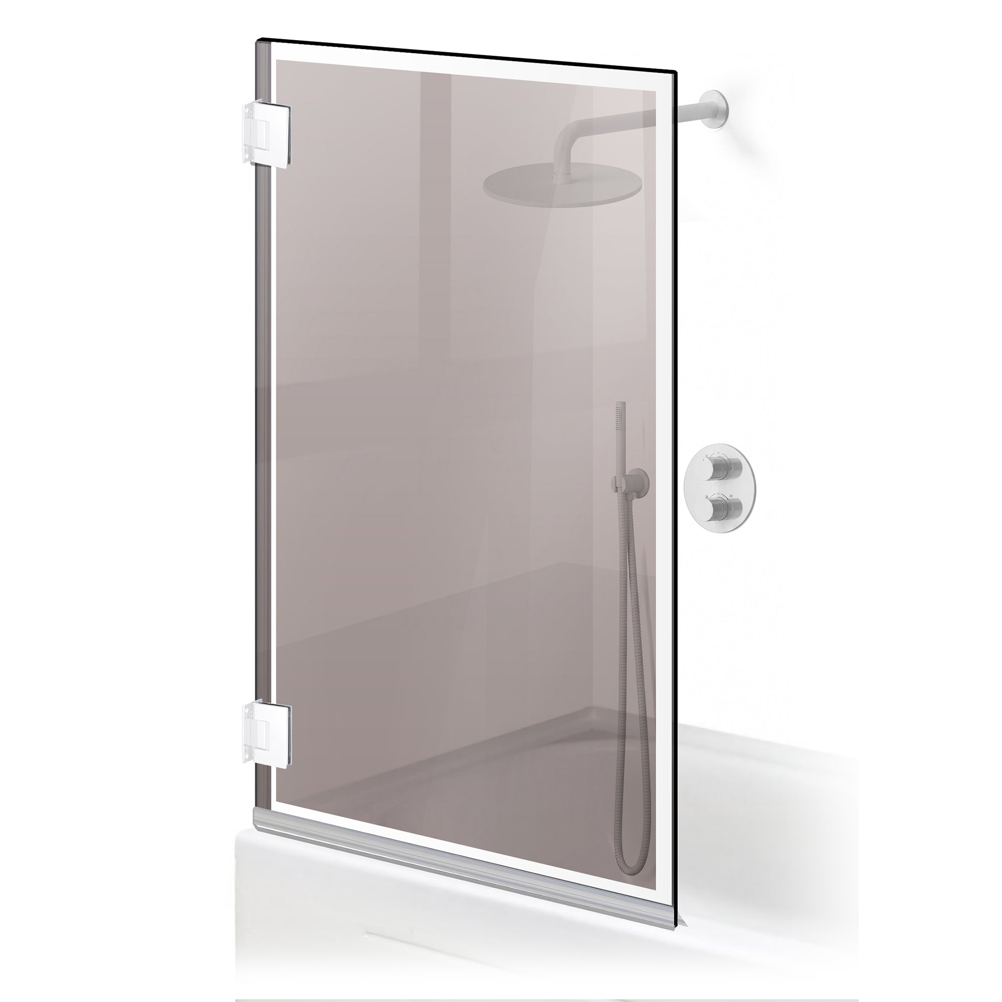 Bath screen, Bath screen Stainless steel