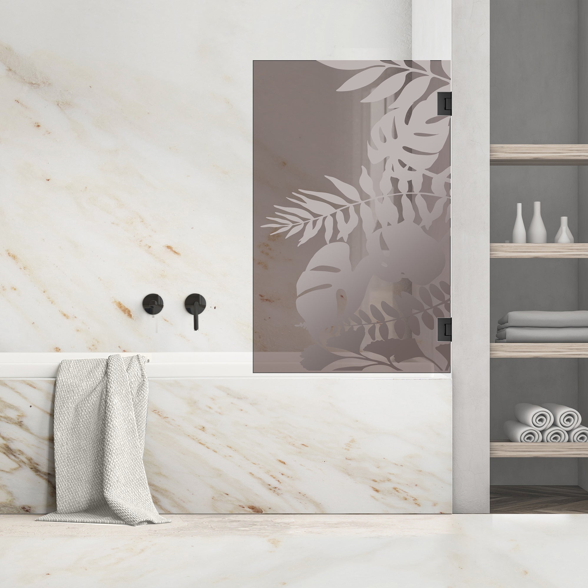 Bath screen, Bath screen Stainless steel