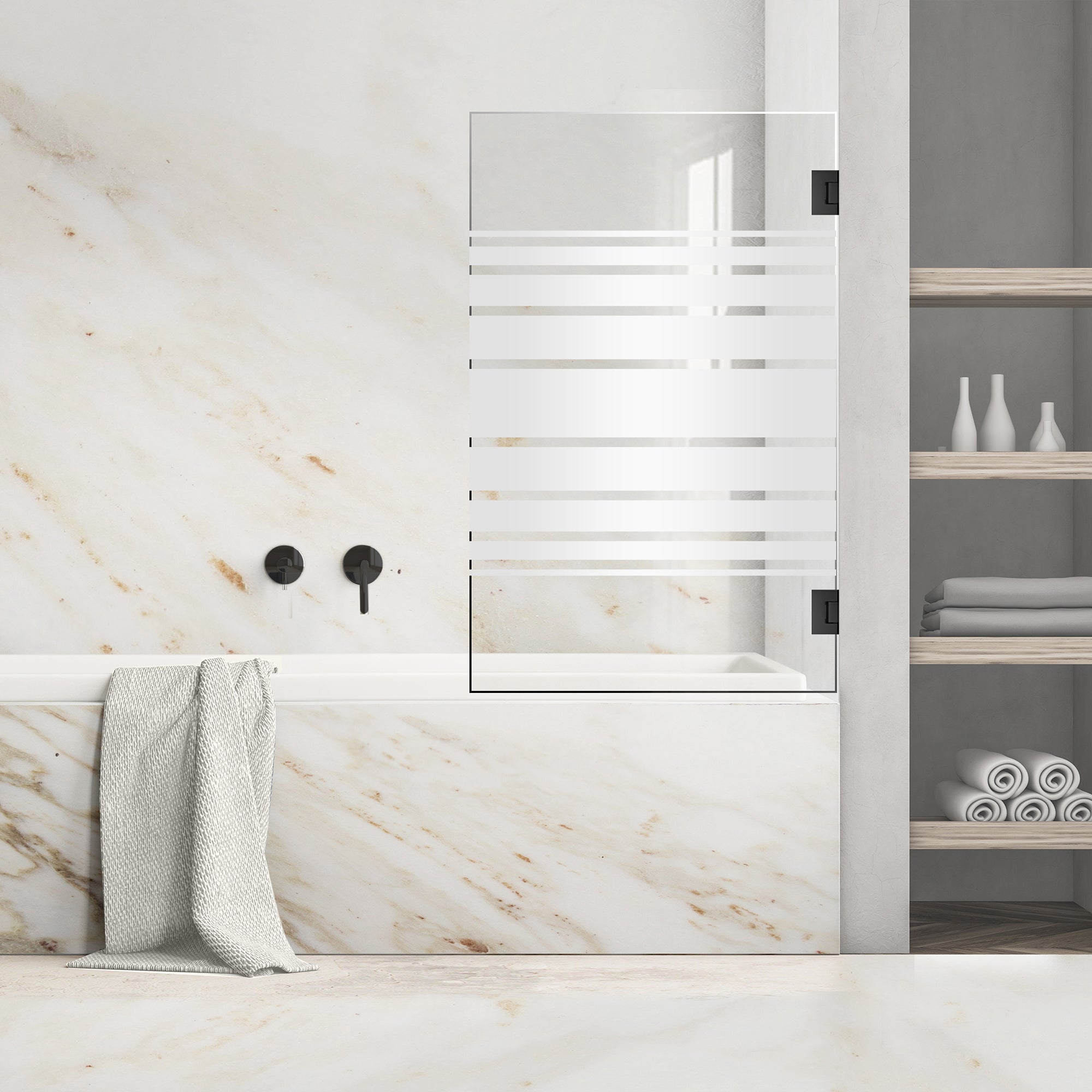 Bath screen, Bath screen Stainless steel