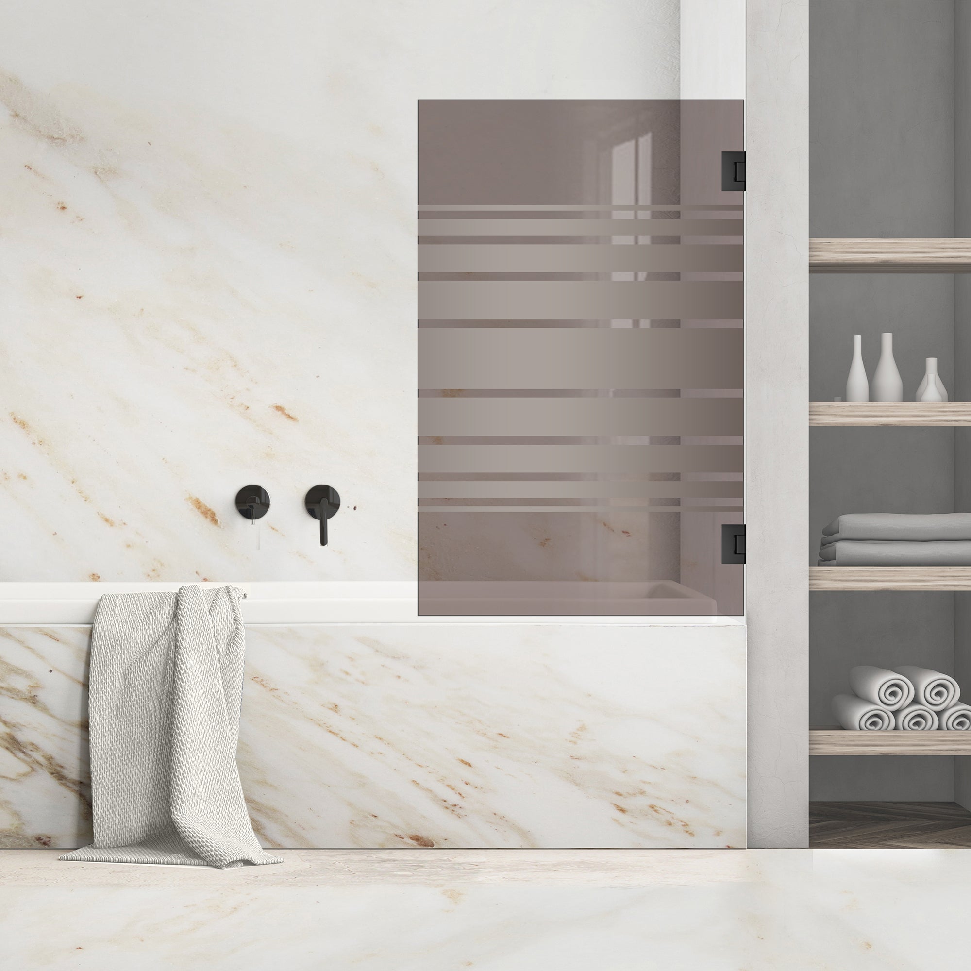 Bath screen, Bath screen Stainless steel