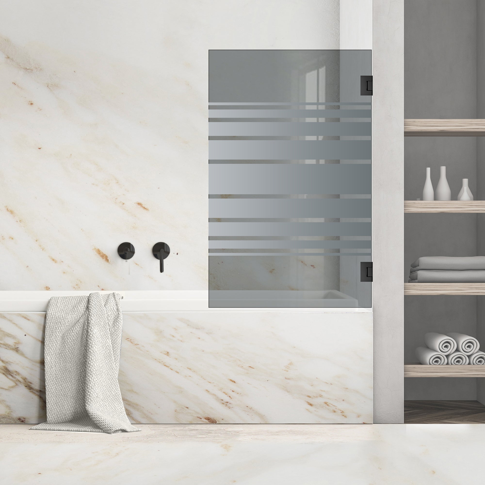 Bath screen, Bath screen Stainless steel
