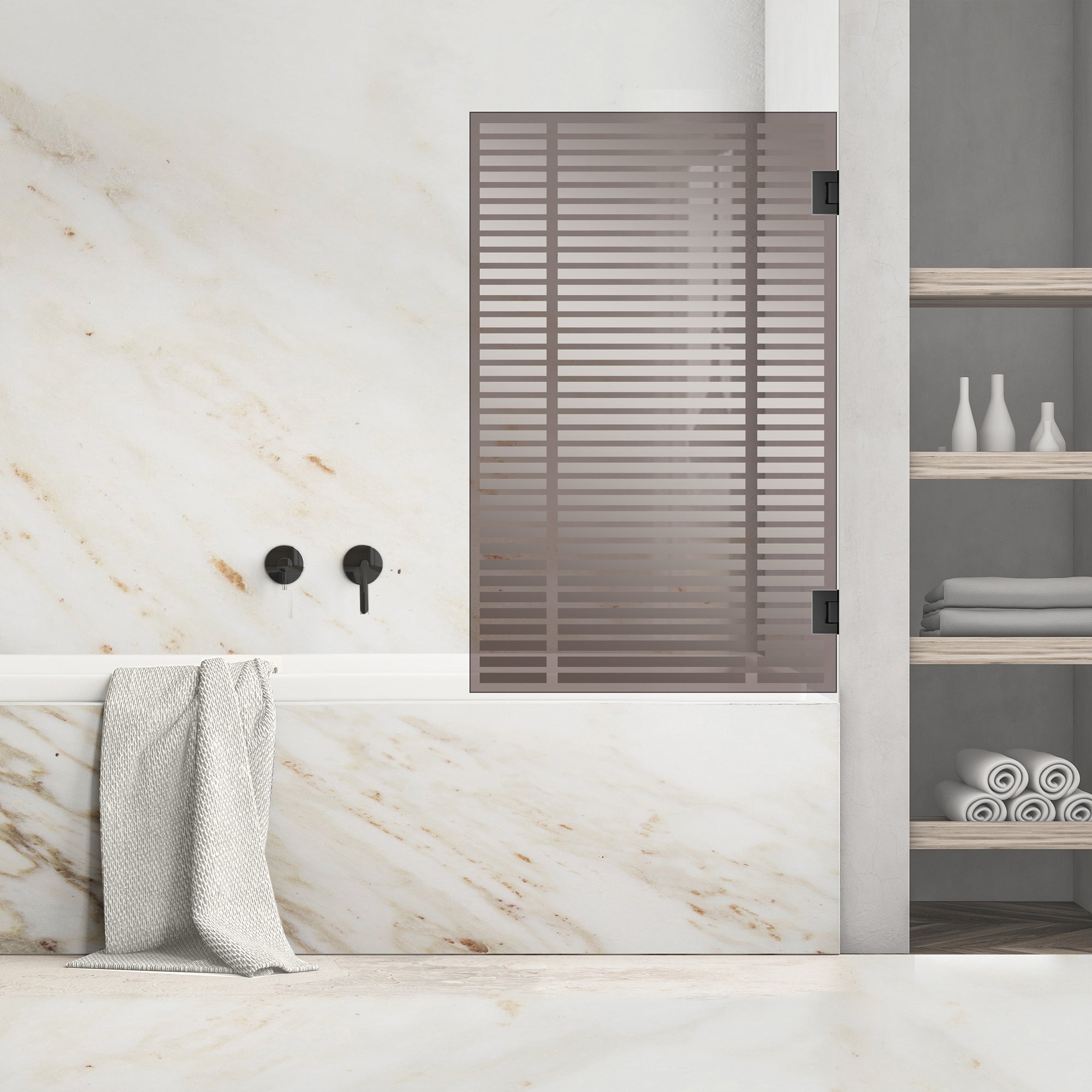 Bath screen, Bath screen Stainless steel
