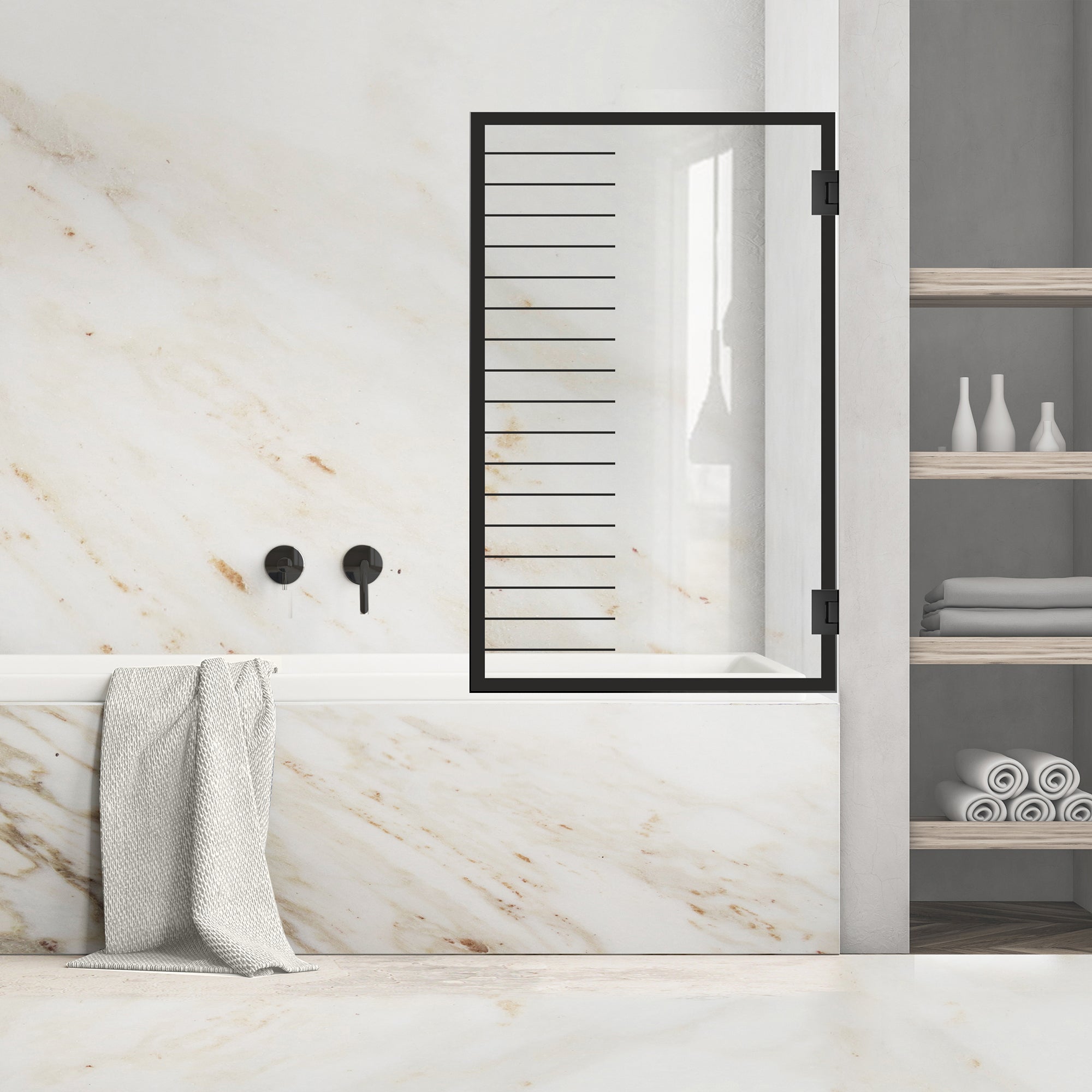 Bath screen, Bath screen Stainless steel