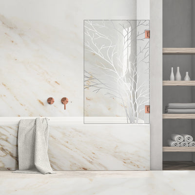 Bath screen, Bath screen Stainless steel