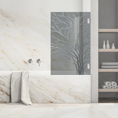 Bath screen, Bath screen Stainless steel